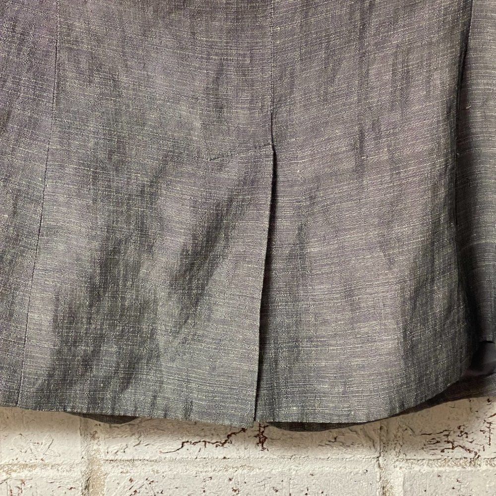 Calvin Klein Gray Single Button Front Blazer Jack… - image 7